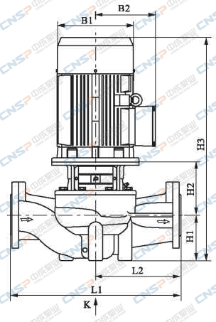 NSG型單級(jí)管道離心泵