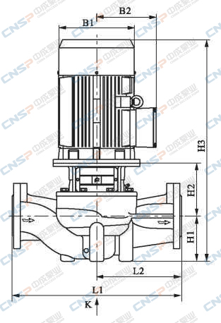 NSG型單級(jí)管道離心泵