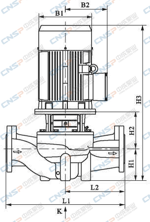 NSG型單級(jí)管道離心泵